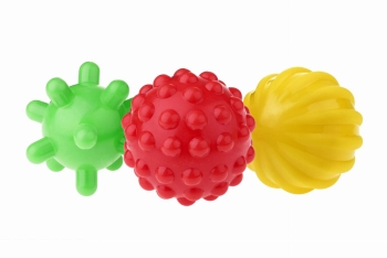 Zestaw 3 piłeczek sensorycznych