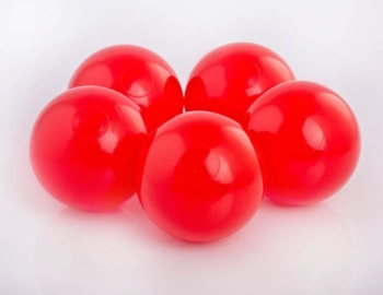 Piłeczki do suchego basenu fi-7- zestaw 500 szt - CZERWONE