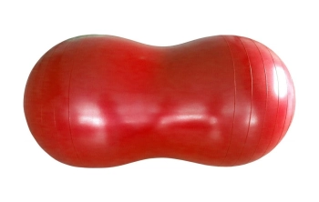 Piłka gimnastyczna (rehabilitacyjna), orzeszek Mambo Max AB Peanut Ball MoVes  -50x100 cm (z pompką) - 05-011103