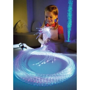 Kompletny zestaw światłowodów LED - 100 szt. 200 cm.