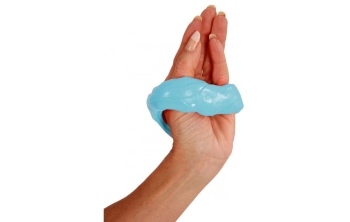 Masa do rehabilitacji dłoni - niebieska - bardzo mocna