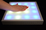 Kaseton Interaktywny panel LED -  MINI do terapii świetlnej SNOEZELEN 33x33cm.