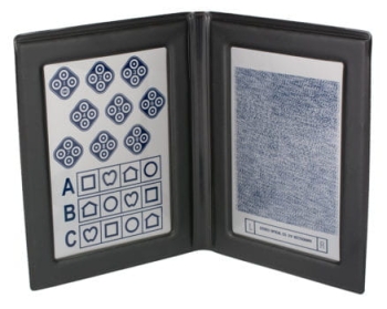 Test stereo Motyl z Symbolami Lea (oryginalny)