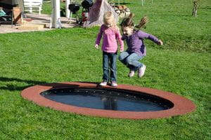 Trampolina ziemna -  170 x 40 cm.