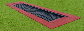 Trampolina ziemna -  150 x 350 cm.