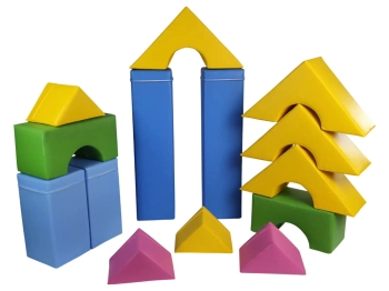 Zestaw piankowy - 14 elementów 