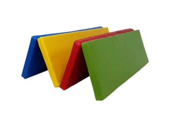 Materac  4 częściowy kolorowy 160x120x5cm