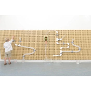 Zestaw Hydrauliczny Do Budowania Systemów Rur - Tablica Naukowo-Kreatywna Masterkidz STEM