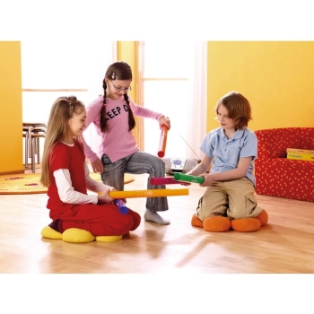 Boomwhackers - rurki  pentatoniczne, 6 sztuk