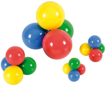 GYMNIC UNIVERSAL BALLS MAŁE PIŁKI DO ĆWICZEŃ- fi 65 mm 4 szt.