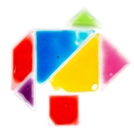 POMOC SENSORYCZNA - ŻELOWY TANGRAM