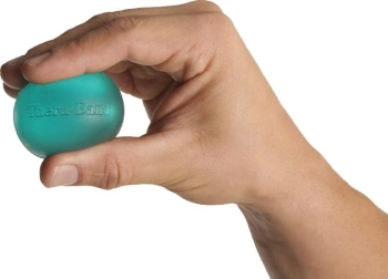 Trener dłoni Thera-Band standard (kuleczka zielona) - Opór mocny