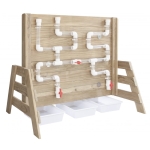 Drewniana Ściana Zabawa Wodą