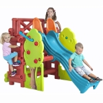 Plac Zabaw ze Zjeżdżalnią i Stolikiem Wood House