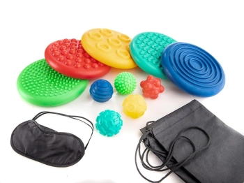 Sensoryczne dyski – gra pamięciowo dotykowa