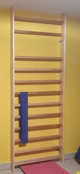 Drabinka gimnastyczna  POJEDYŃCZA -  240 x 90 cm + zestaw montażowy  