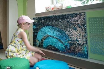 TABLICA SENSORYCZNA (PANEL) ZMIENIAJĄCA KOLOR 