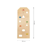 Ścianka  wspinaczkowa dla piramidy