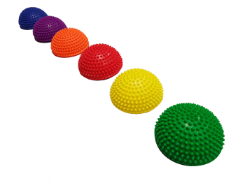 PÓŁKULE SENSORYCZNE JEŻE (6 SZT.)