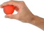 SQUEEZE BALL PIŁKA DO ĆWICZEŃ DŁONI - czerwona - miękka