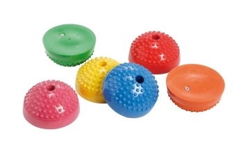 JEŻE PÓŁKULE SENSORYCZNE - 6 sztuk