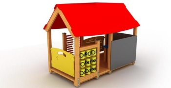 Żłobkowy Plac Zabaw Domek MAXI PROF 7-19