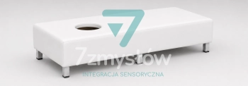 Podest prostokątny mały z otworem