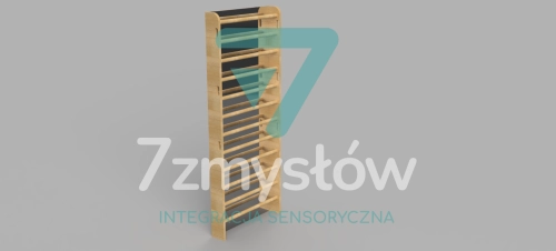 Drabinka z lustrem STRATO-02 200 × 80 cm