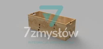 Drewniana skrzynia sprzęt STRATO-12