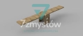 Równoważnia kołyskowa STRATO-15 160 cm – widok konstrukcji