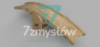 Drewniana równoważnia terapeutyczna mostek  STRATO-14
