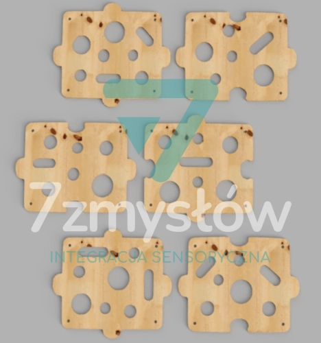Panele wspinaczkowe STRATO-23 – zestaw 6 szt.