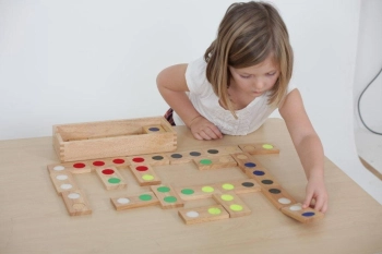 Domino kolorów i faktur