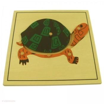ŻŁÓW -  Puzzle Drewniane  MONTESSORI   