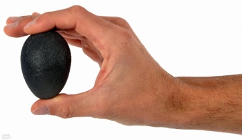 SQUEEZE EGG JAJKO DO ĆWICZEŃ DŁONI czarne - bardzo mocne