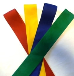 Szarfy gimnastyczne - 4 szt.