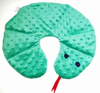 Kołnierz obciążeniowy  dziecięcy -Wąż - plusz