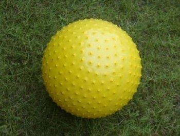 Sensoryczne  Piłki  KASZTAN - dmuchane 23 cm - zestaw 3 szt.