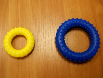 Ringo sensoryczne - 7 cm.- kpl. 4 szt.